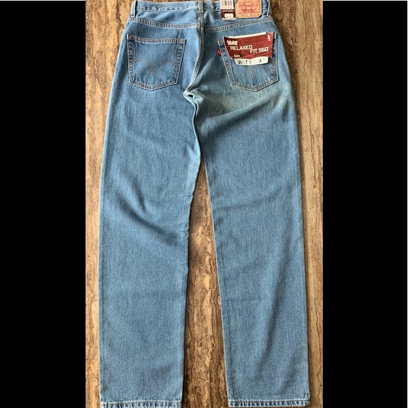 LEVI STRAUSS &Co. RELAXED FIT 550 Jeans size 33-36 - Picture 7 of 7